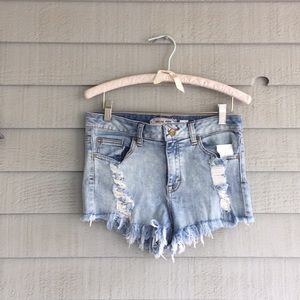 Sneak Peak denim shorts